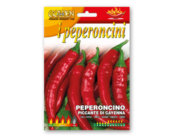 Peperoncino piccante di Cayenna (GOLDEN LINE)