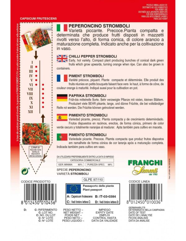 Peperoncino Stromboli  (GoldenLine) - immagine 2