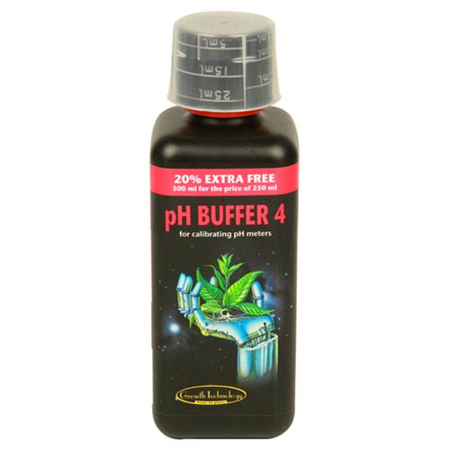 GROWTH TECHNOLOGY - Soluzione Calibrazione PH 4.01 - 300 ml.