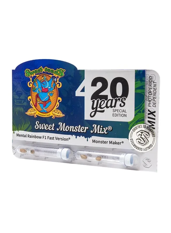 SWEET SEEDS - SWEET MONSTER MIX - 4 semi (2x Monster Maker + 2x Mental Rainbow F1)