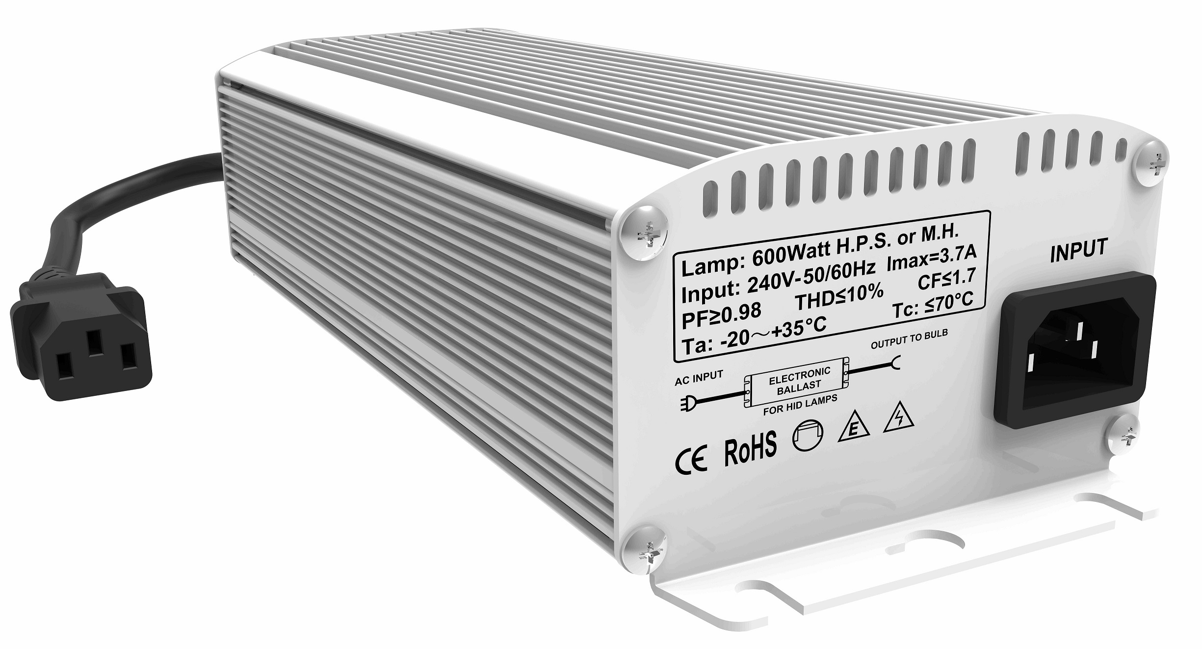 HORTI - DIM LIGHT - Ballast Elettronico Quadripotenza (250W-400W-600W-660W) - immagine 2